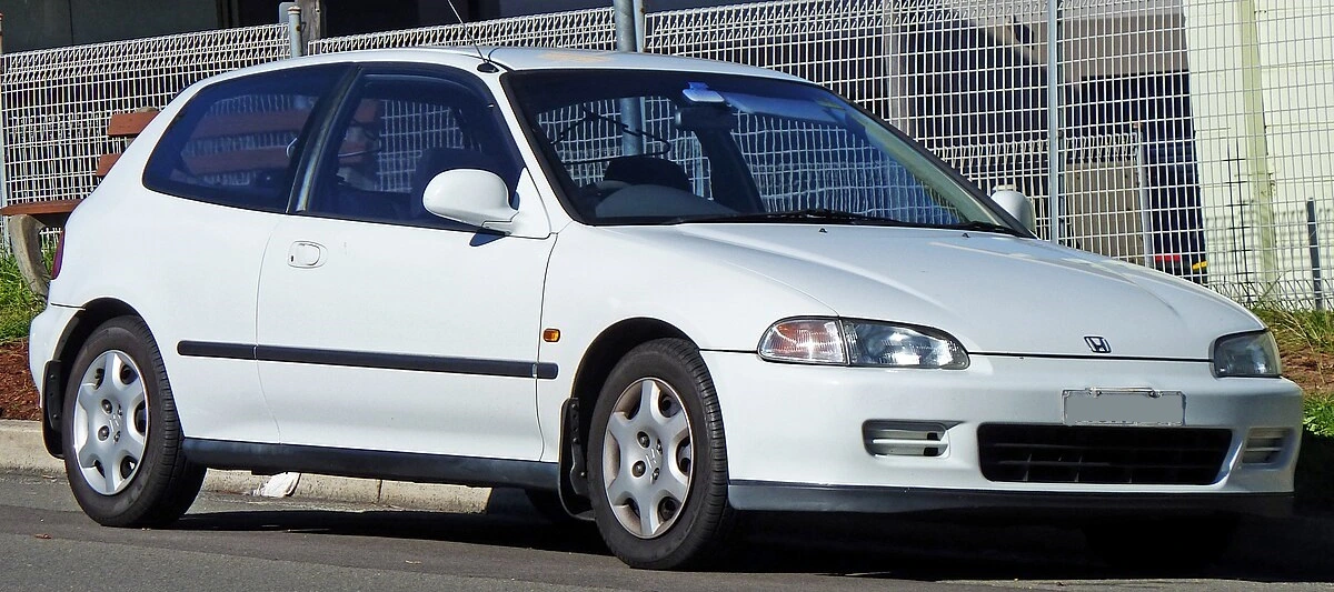 مشخصات فنی هوندا سیویک نسل پنجم Honda Civic MK5 1991