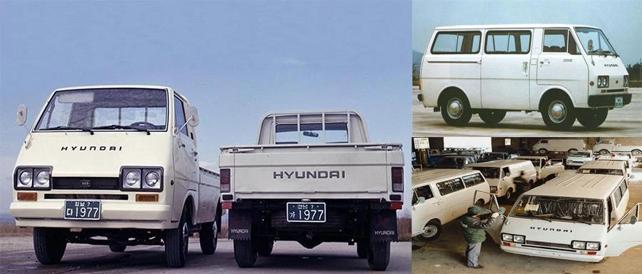 هیوندای پورتر Hyundai porter 1977