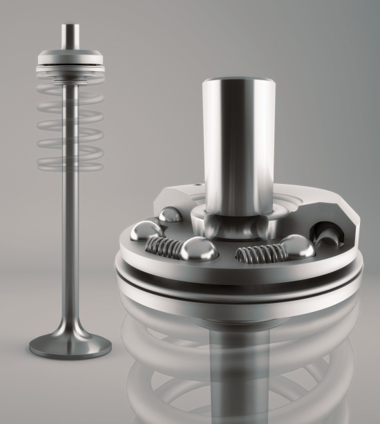 سوپاپ چرخان - Valve rotator